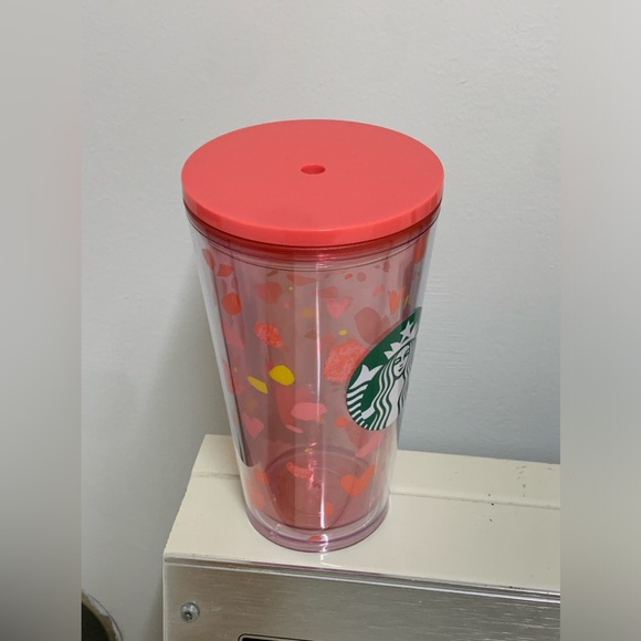 Valentines Day 2020 Exclusive Starbucks Double Walled 16 oz Lidded Tumbler - Picture 8 of 15